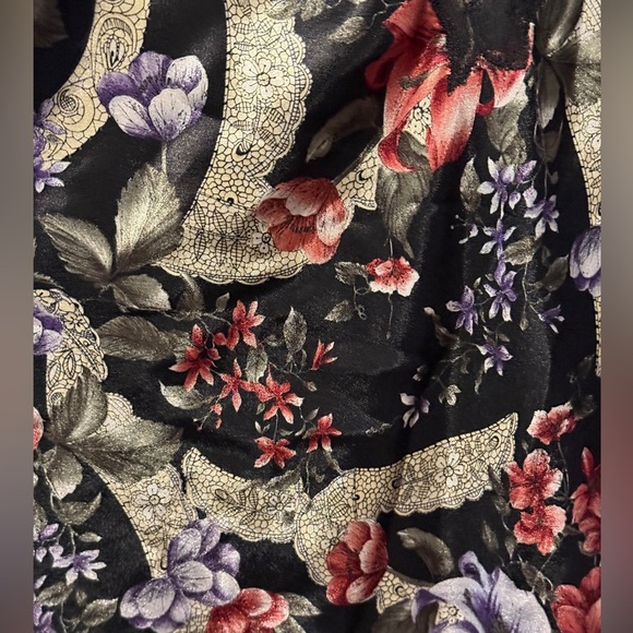 Vintage Victoria’s Secret Floral Lace trim Chemise Nightie Sleepwear Size M - Picture 6 of 13